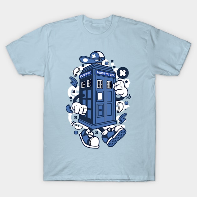 Police callbox T-Shirt by Superfunky